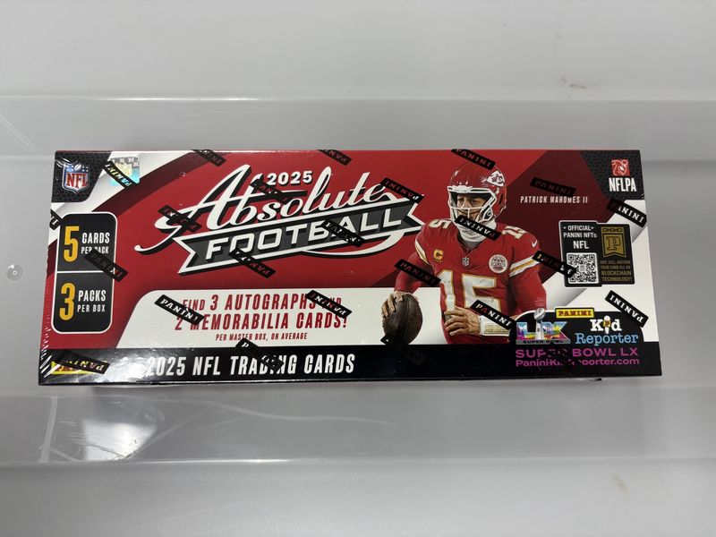 2025 Absolute Football Hobby Box