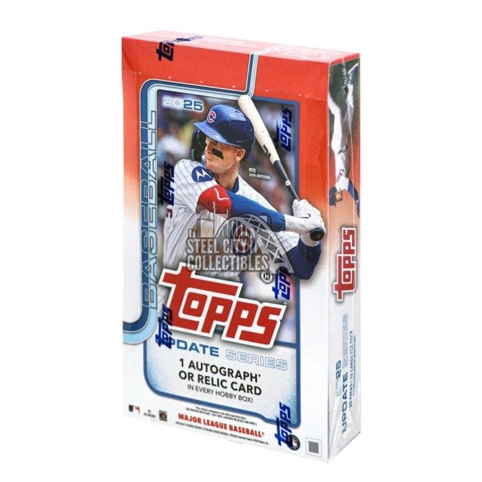 2025 Topps Update Series Baseball Hobby Box