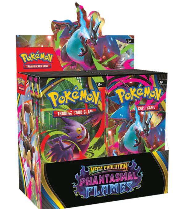Pokemon Mega Evolution Phantasmal Flames Booster Pack