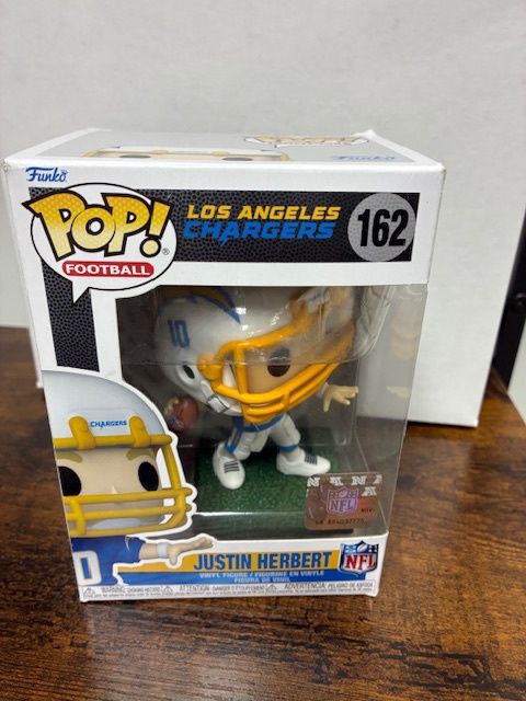 Funko Pop! Justin Herbert Los Angeles Chargers 162