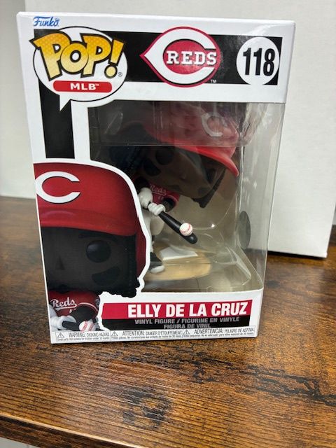 Funko Pop! Elly de la Cruz Reds 118 MLB