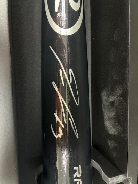 Ronald Acuna Jr Atlanta Braves Autographed Rawlings Bat w/ JSA COA