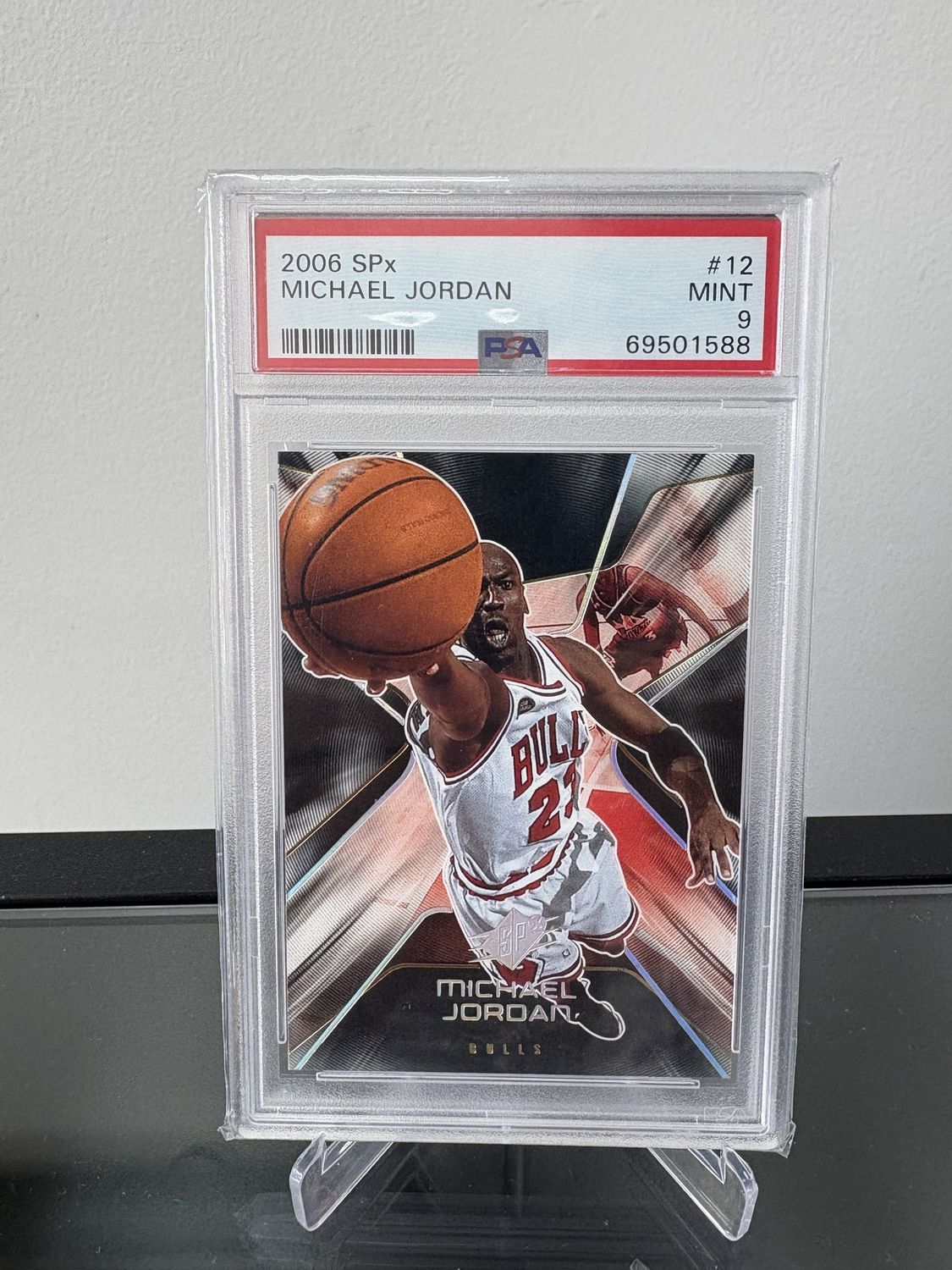 2006 SPx Michael Jordan #12 PSA 9