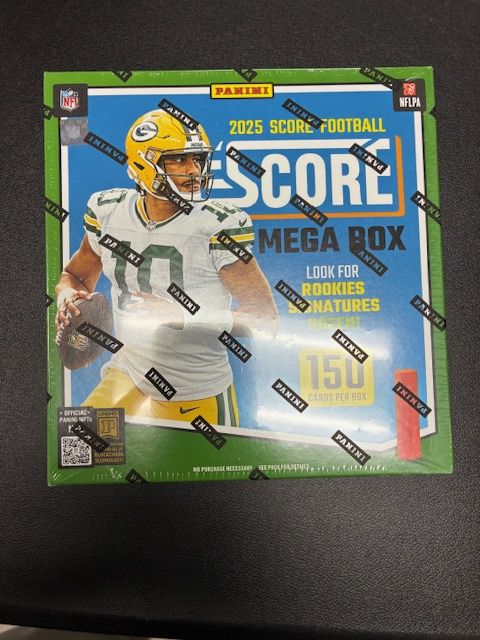2025 Score Football Mega BOX