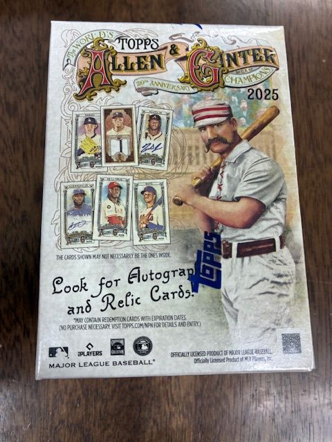 2025 Topps Allen &amp; Ginter Baseball Blaster Value Box