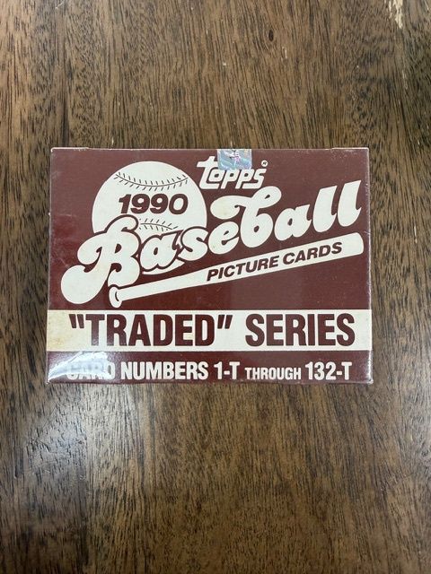 1990 Topps Baseball Traded Series