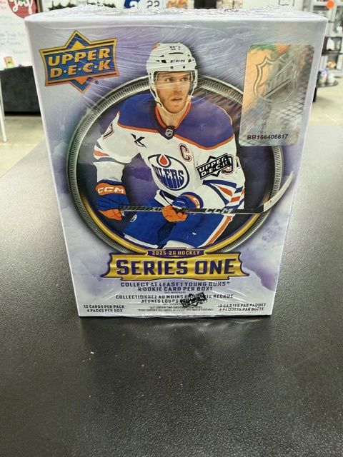 2025-26 Upper Deck Hockey Series One Blaster Box