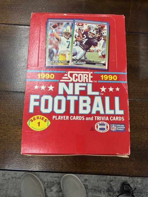 1990 Score NFL Football Series 1 Sealed BOX