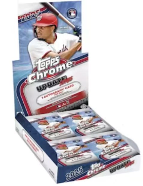 2025 Topps Chrome Update Series Baseball Hobby Box
