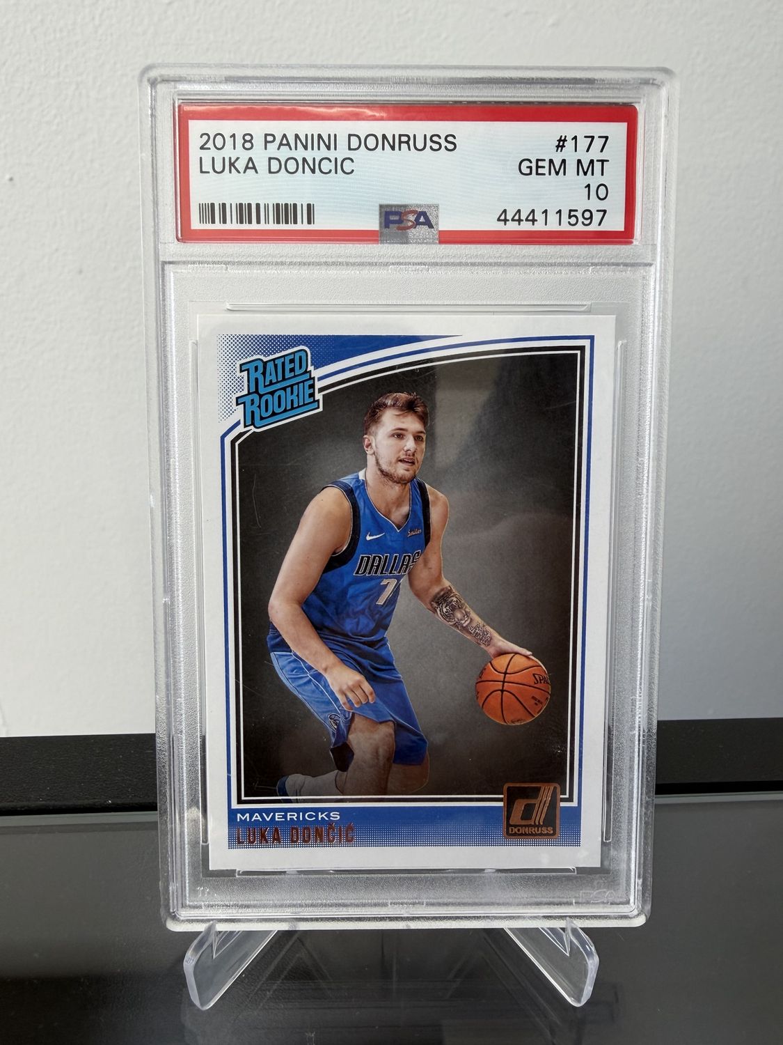 2018 Donruss Luka Doncic RC PSA 10
