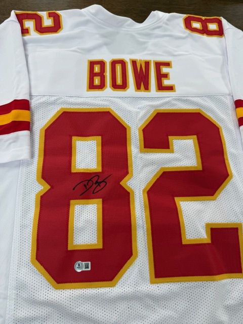 Dwayne Bowe Signed Kansas City Chiefs Jersey Beckett COA