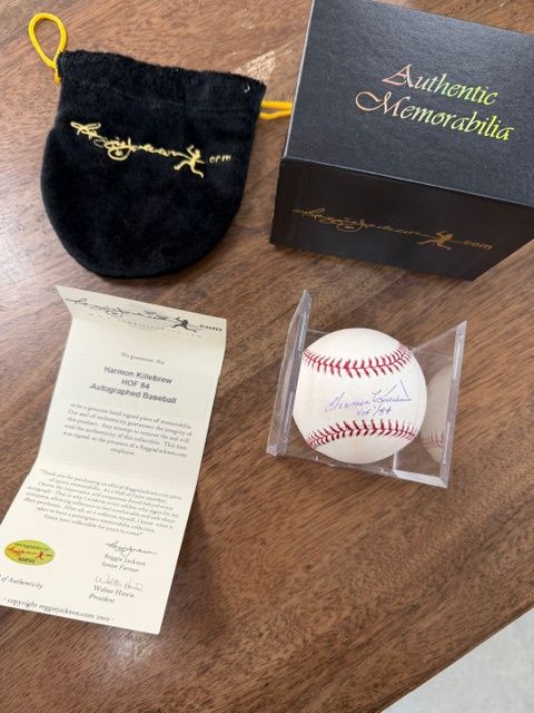 Share Harmon Killebrew Signed Baseball