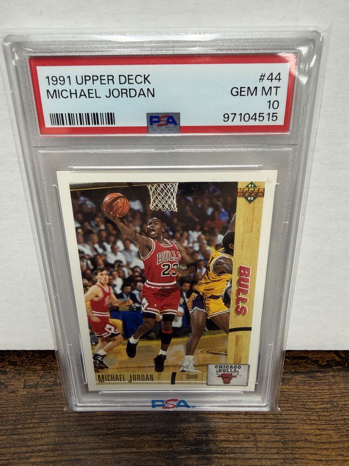 1991 Upper Deck Michael Jordan #44 PSA 10 GEM MT