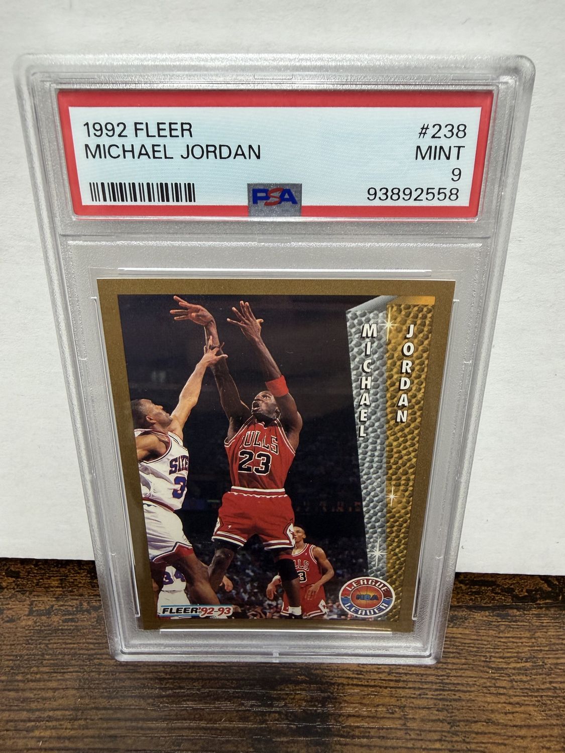 1992 Fleer Michael Jordan #238 PSA 9 MINT