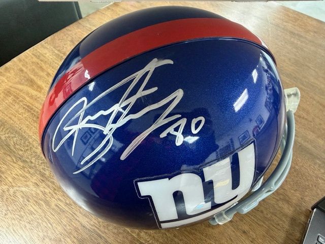 Jeremy Shockey Autographed Full Size NY Giants Helmet