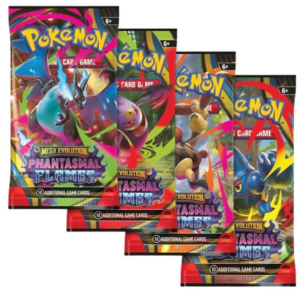 Mega Evolution Phantasmal Flames Booster Pack