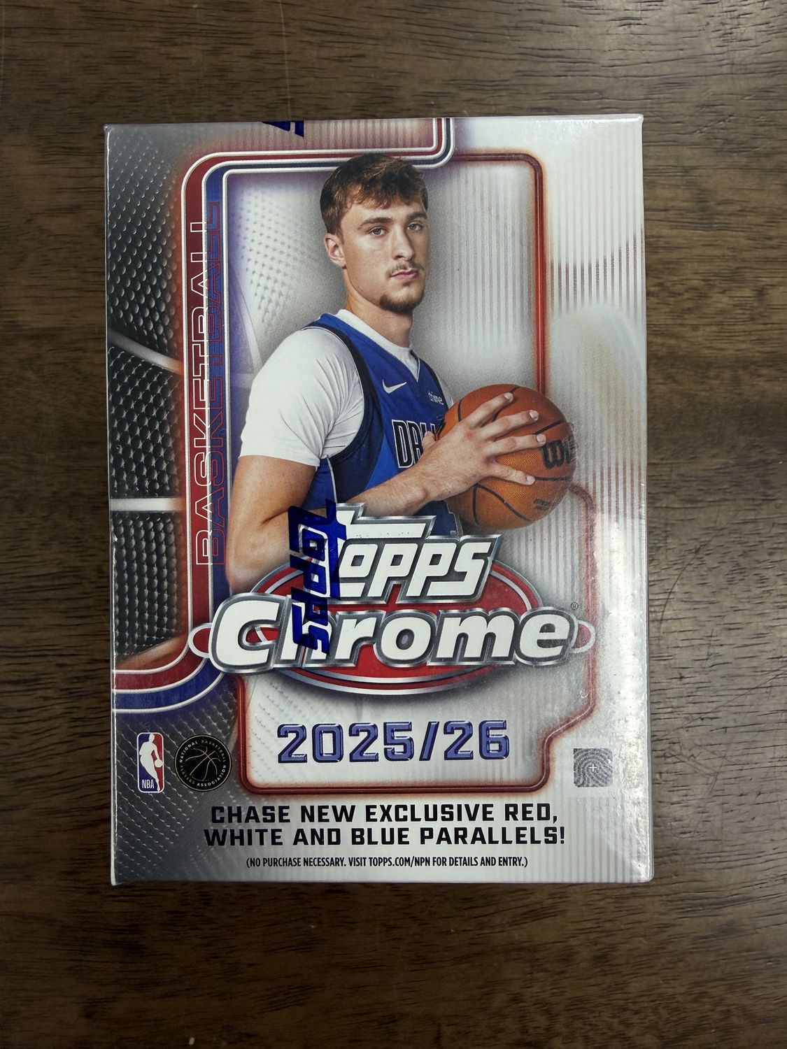 2025-26 Topps Chrome Basketball Blaster Box