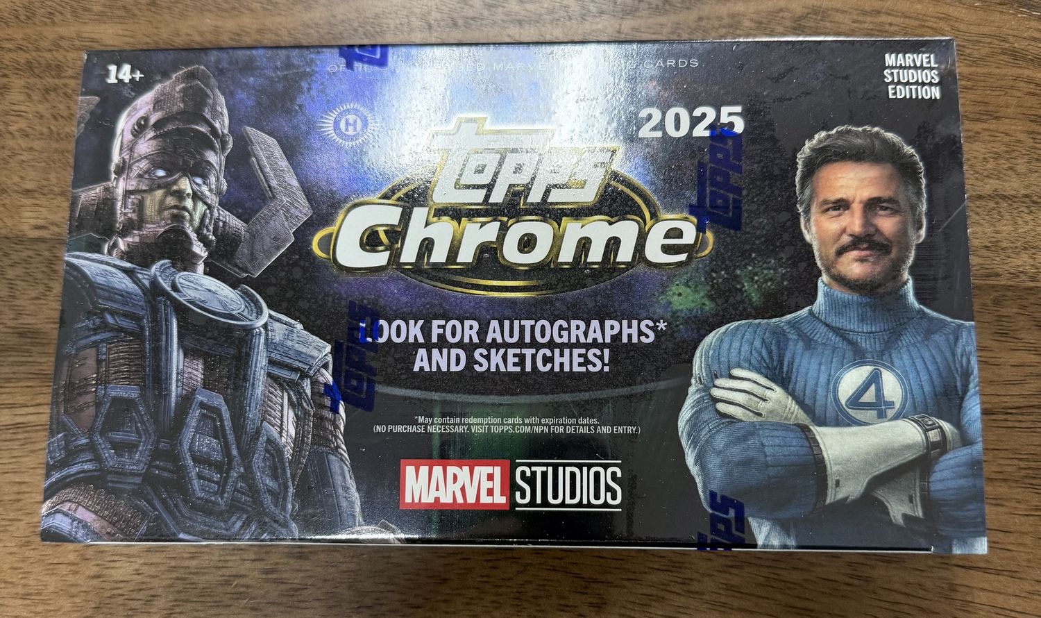 2025 Marvel Studios Topps Chrome Hobby Box