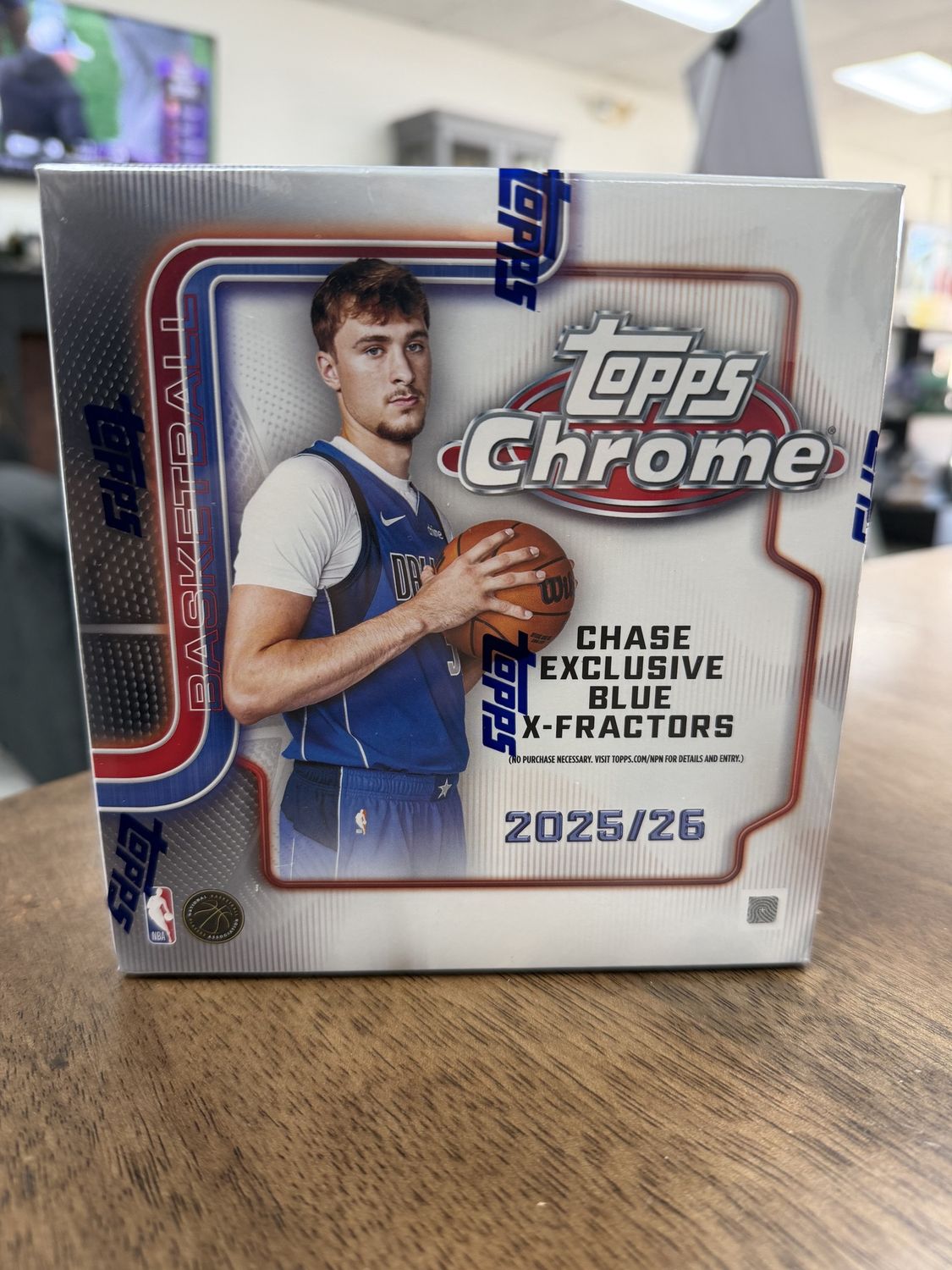2025-26 Topps Chrome Basketball Mega Box