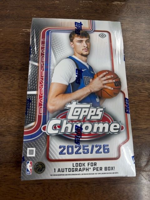 Topps Chrome Basketball Hobby Box 2025/26