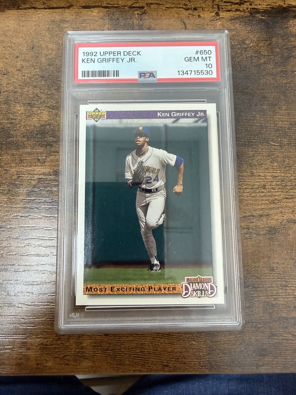 1992 Upper Deck Ken Griffey Jr #650 PSA 10