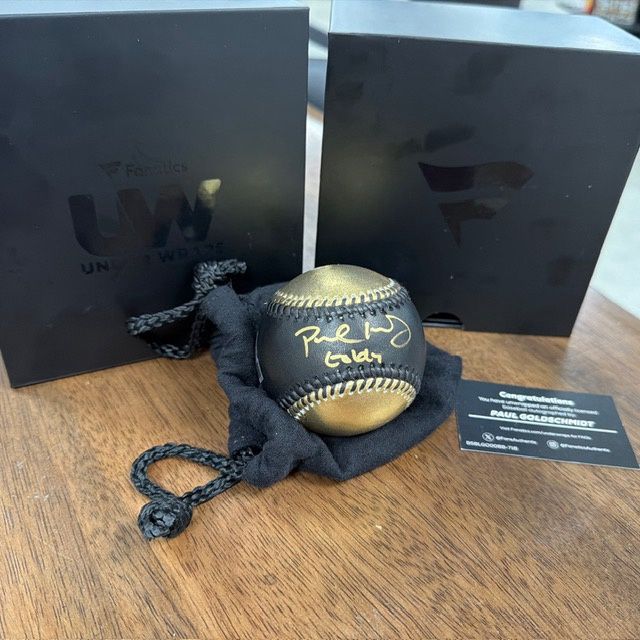 Paul Goldschmidt Autographed Baseball  “Goldy” Inscription w/ Fanatics COA