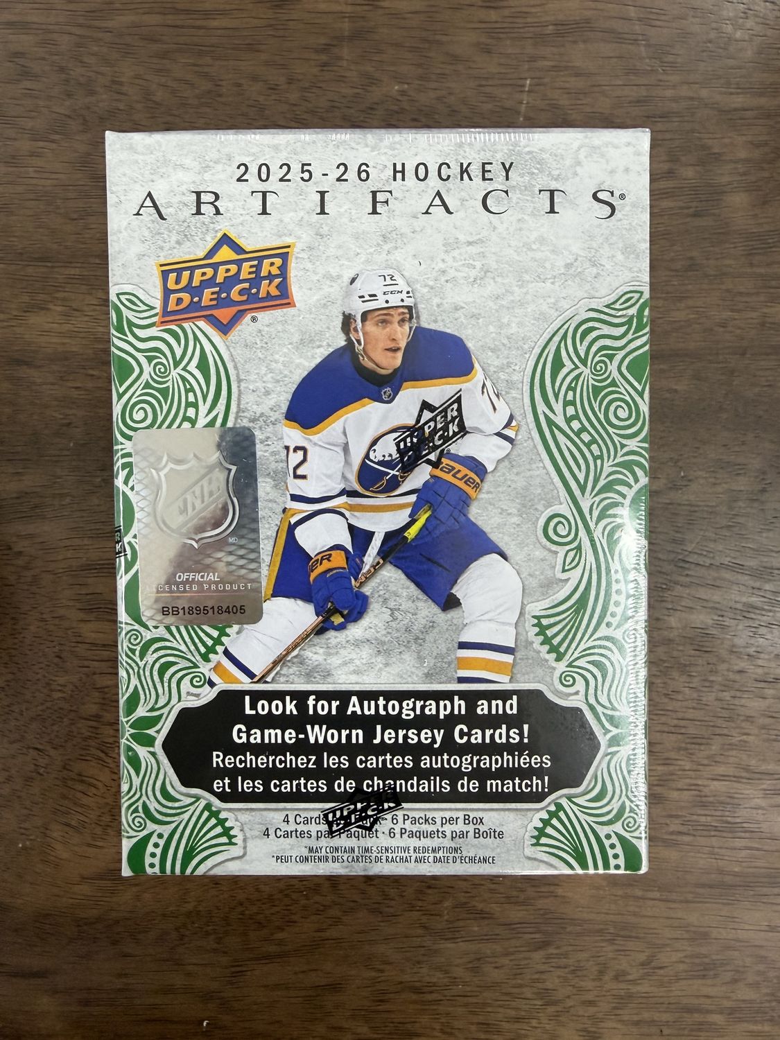 2025-26 Upper Deck Artifacts Blaster Box