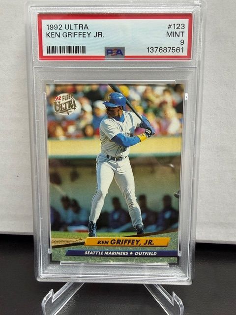 1992 Ultra Ken Griffey Jr PSA 9