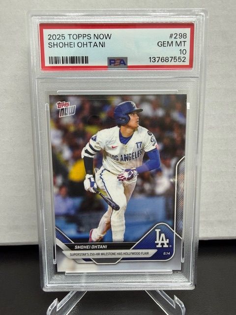 2025 Topps Now Shohei Ohtani PSA 10
