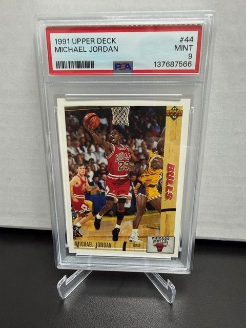 1991 Upper Deck Michael Jordan PSA 9