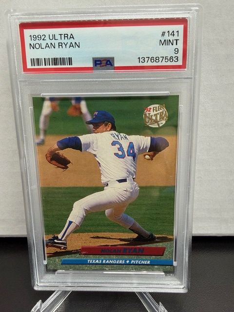 1992 Ultra Nolan Ryan PSA 9