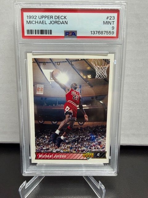 1992 Upper Deck Michael Jordan PSA 9