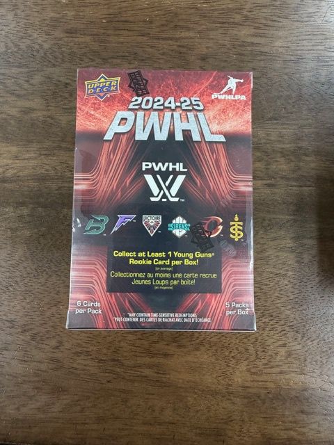 2024-25 UPPER DECK PWHL BLASTER BOX