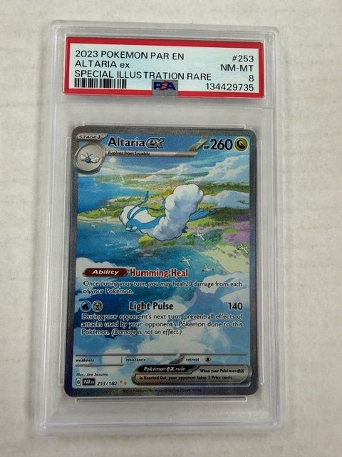 2023 Pokemon Altaria ex SIR Paradox Rift PSA 8