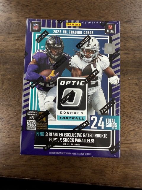 2025 Donruss Optic Football Blaster
