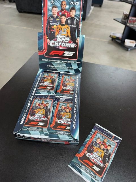 2025 Topps Chrome Formula 1 F1 Racing Hobby PACK