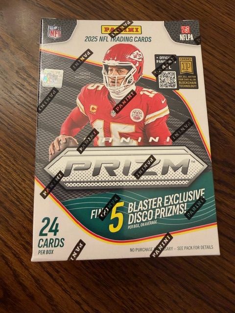 2025 Panini Prizm Football Blaster BOX