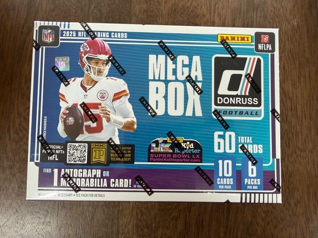 2025 Donruss Football Mega BOX
