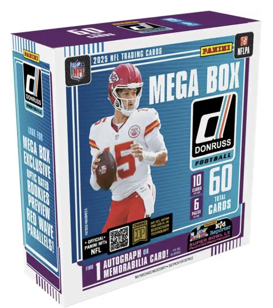 2025 Donruss Football Mega BOX