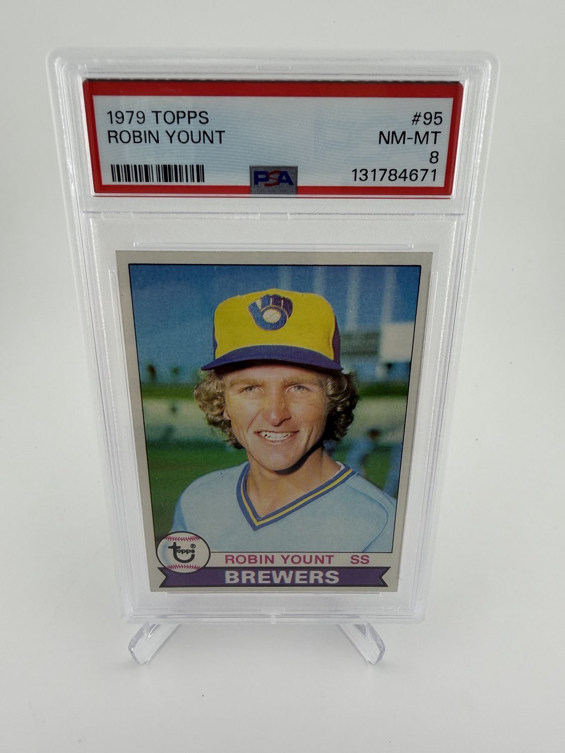 1979 Topps Robin Yount #95 PSA 8