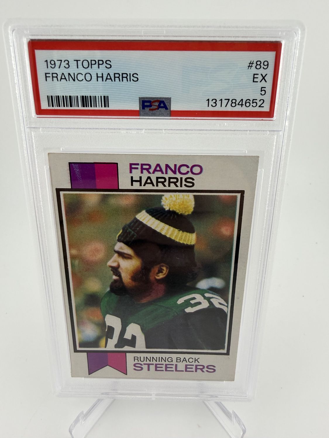 1973 Topps Franco Harris RC #89 PSA 5