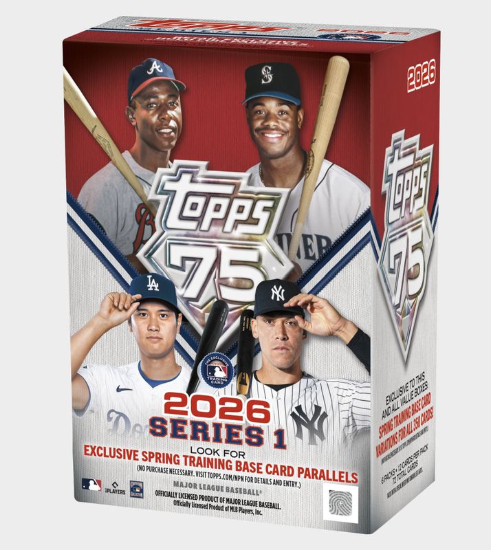 2026 Topps Series 1 Baseball Value Blaster Box