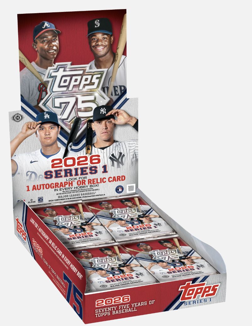 2026 Topps Series 1 Baseball Hobby Box