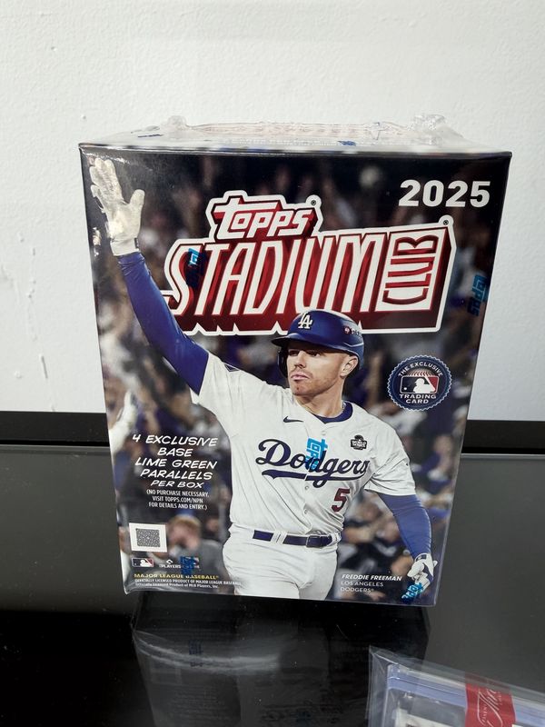 2025 Topps Stadium Club Blaster Value Box