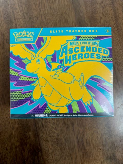 Pokémon Ascended  Heroes Elite Trainer Box ETB