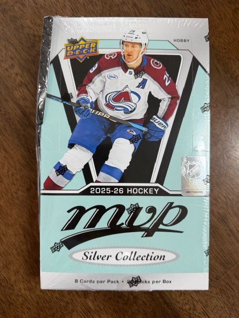 2025-26 Upper Deck MVP Silver Collection Hockey Hobby Box