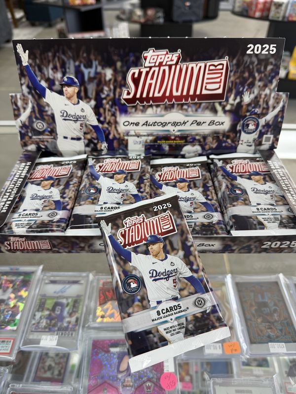 PACK - 2025 Stadium Club Baseball Hobby pack