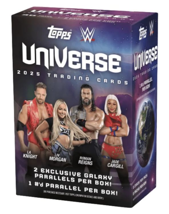 2025 Topps Universe WWE Wrestling Blaster Box