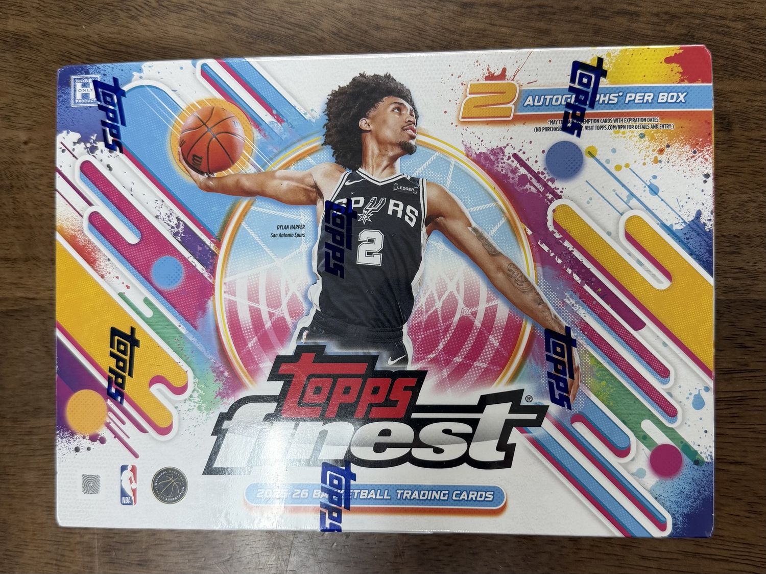 2025-26 Topps Finest Basketball Hobby BOx