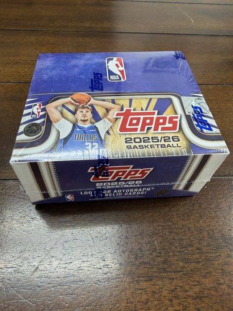 BOX 20-pack Retail Box 2025-26 Topps Basketball
